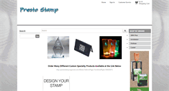 Desktop Screenshot of prestostamp.com